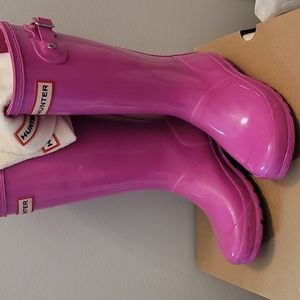 Hunter rain boots